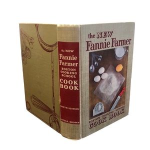 Vintage Cook Book- The New Fannie Farmer